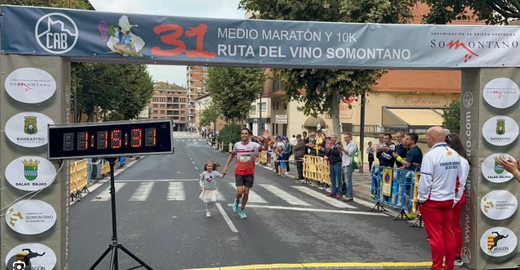 media maratón ruta vino somontano 2025
