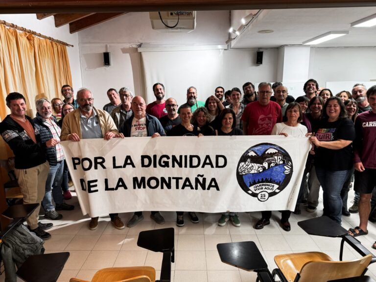 El documental Montaña Digna se proyectó en Benasque
