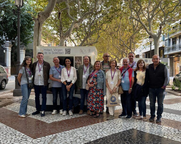 La Semana Santa de Barbastro participó en el 36.º Encuentro Nacional de Cofradías en Gandia