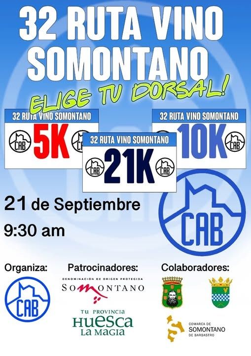 La Policía Local de Barbastro activa un dispositivo especial con motivo de la Media Maratón Ruta Somontano Media Maratón Ruta Somontano