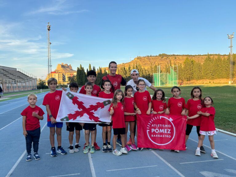 Fin de semana de éxitos para Atletismo Pómez Barbastro en varias pruebas del territorio Atletismo Pómez Barbastro