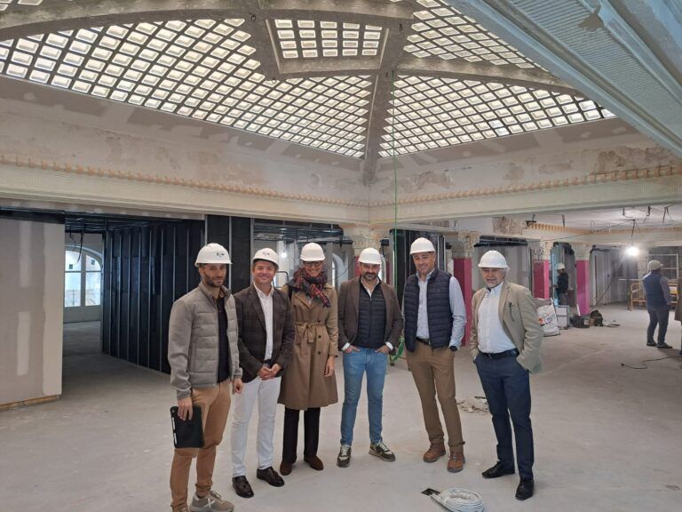 La restauración de Almacenes San Pedro para su transformación en Biblioteca se completará en 2026 Almacenes San Pedro.
