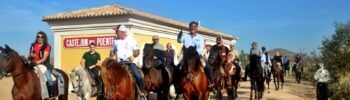 encuentro ecuestre Castejón del Puente