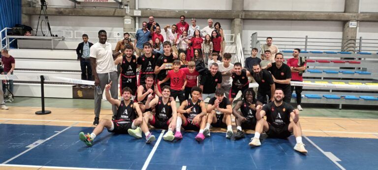 Primera victoria barbastrense de la historia en Tercera FEB letra corpórea barbastro
