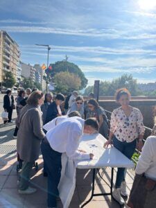 Recogida de firmas en Monzón_RondaSomontano.