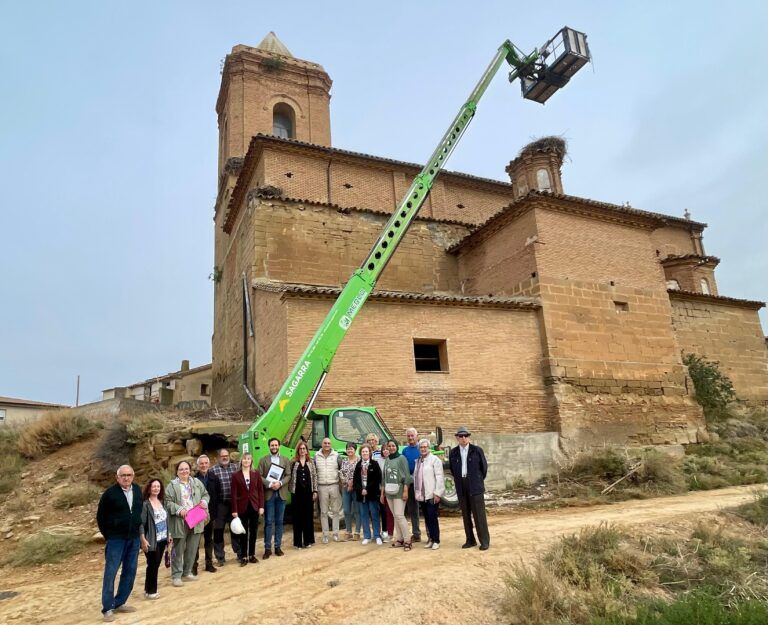 La Diputación de Huesca y la Diócesis de Barbastro-Monzón rehabilitan la torre y la sacristía de la iglesia de Santa María del Romeral de Selgua selgua patrimonio