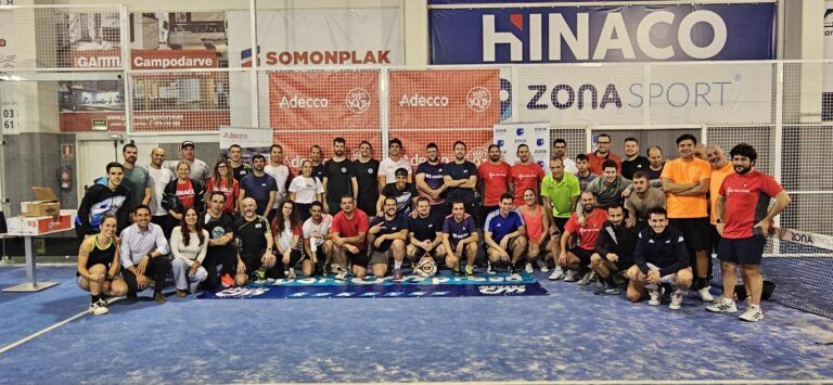 Éxito del I Torneo de Pádel Interempresas de Monzón Pádel Interempresas Monzón
