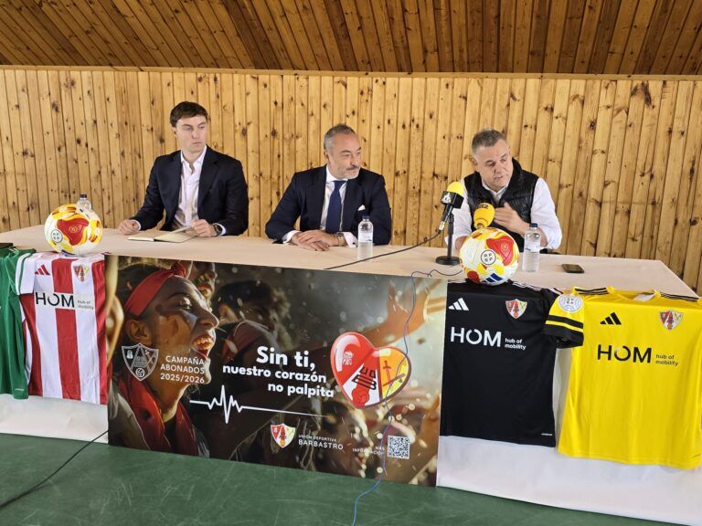 HOM patrocinador de la UD Barbastro esta temporada