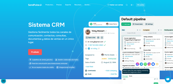 4 CRM fáciles de usar para equipos pequeños en 2026