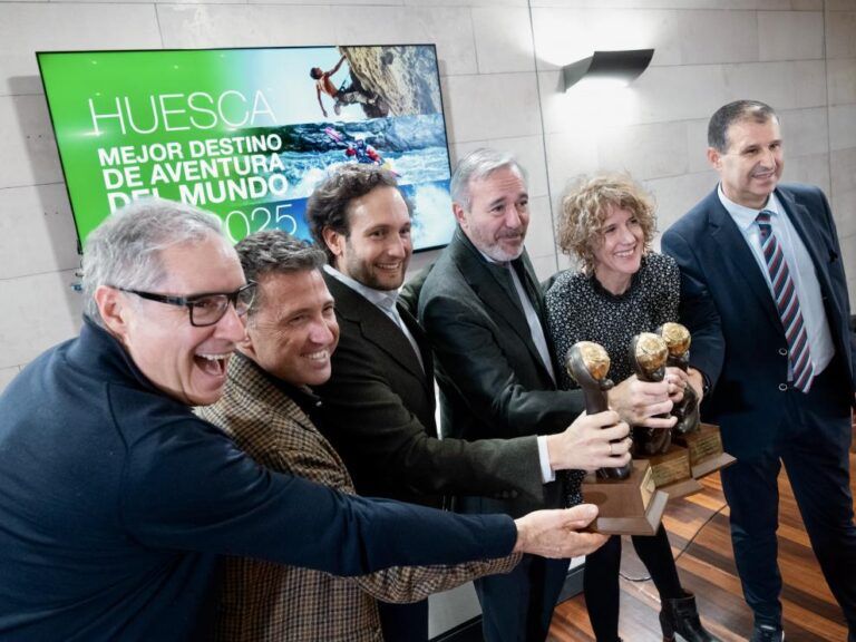 El presidente Azcón celebra el reconocimiento de la provincia de Huesca como mejor destino turístico de aventura del mundo AzcónHuesca_RondaSomontano