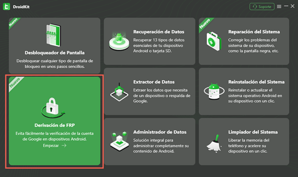 Cómo Desbloquear FRP Samsung: Método Oficial y Alternativa con iMobie DroidKit