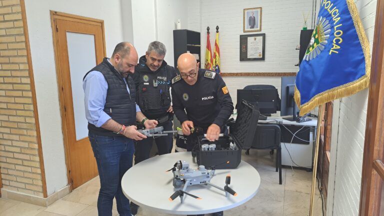 La Policía Local de Barbastro incorpora un nuevo dron con IA y cámara térmica especial