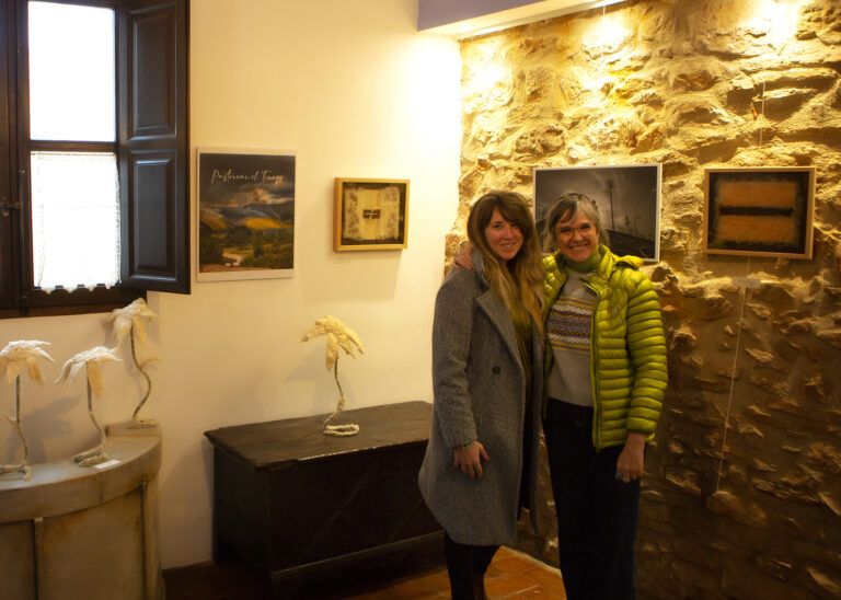 La exposición ‘Paisaches de lana’ dentro de la IV Trobada en Aragonés, en Alquézar Alquézar.