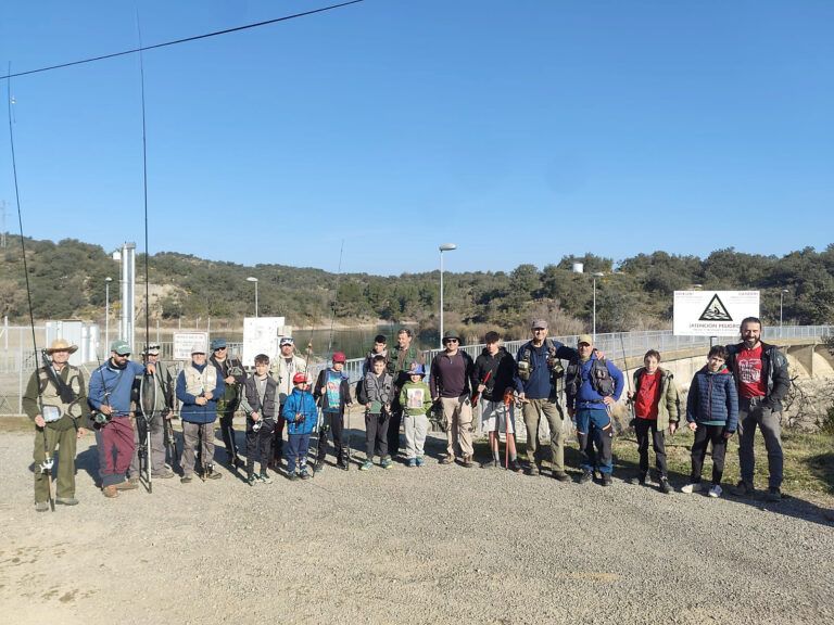 Gran inicio de la Liga Social de pesca de Barbastro en el Pantané liga social pesca barbastro