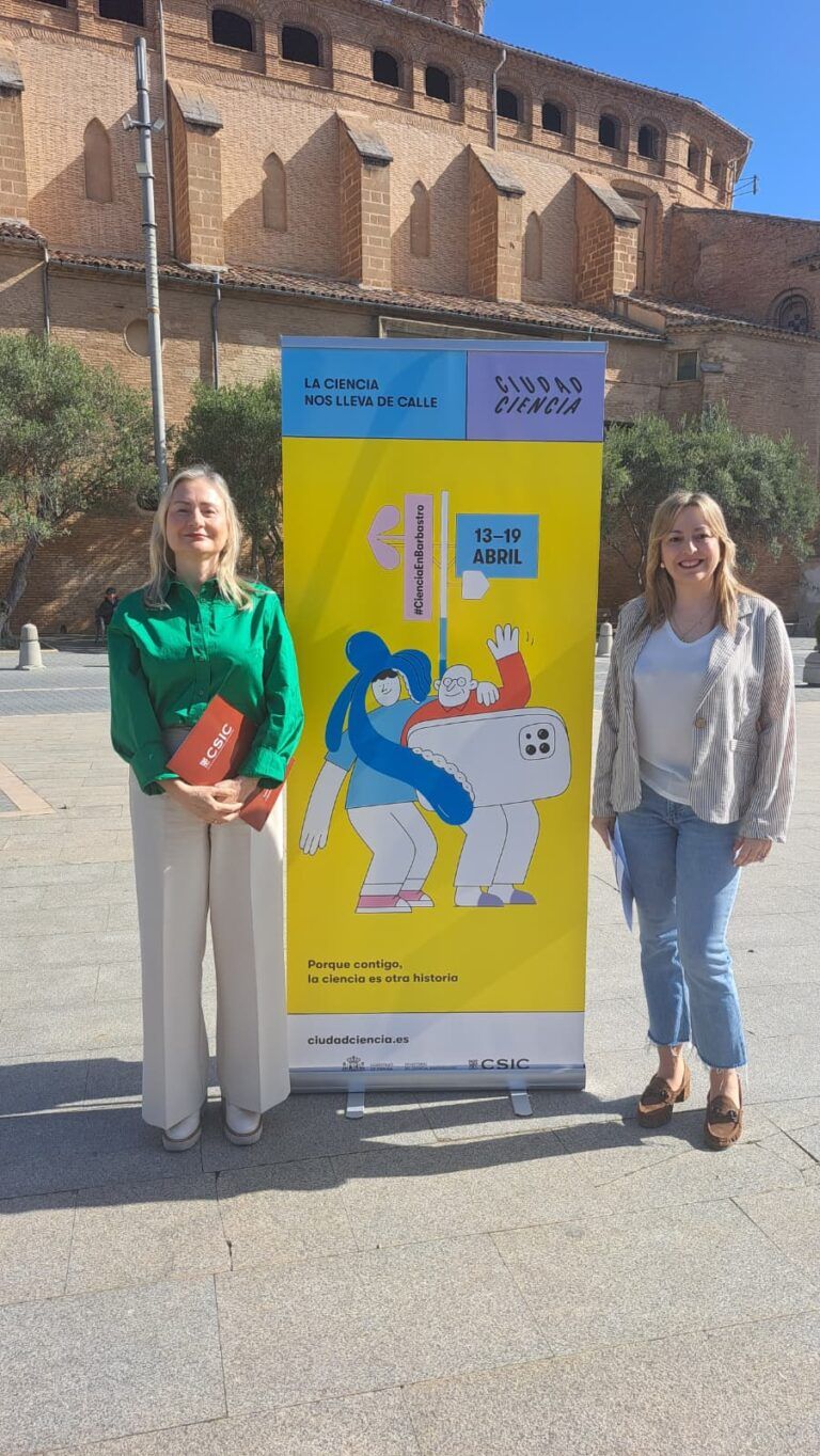 El CSIC llevará la ciencia a Barbastro del 13 al 19 de abril con talleres, conferencias y feria científica CSIC Barbastro abril