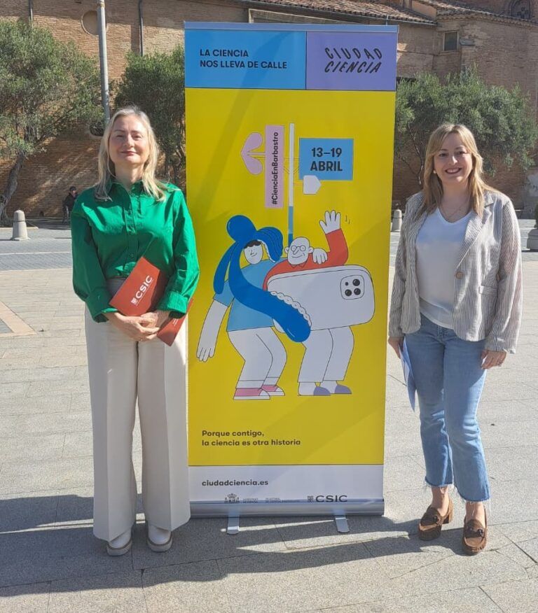 Barbastro acoge hasta el 19 de abril el programa del CSIC con feria científica, conferencias y exposición CSIC Barbastro