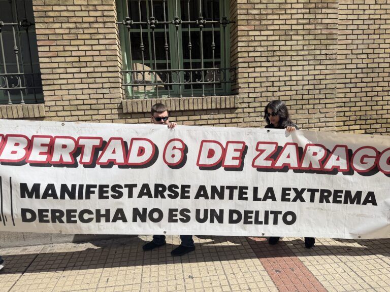 Libertad 6 de Zaragoza movilización