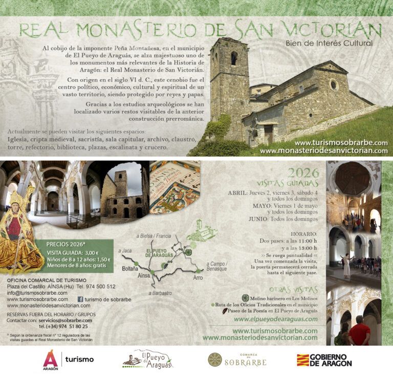 Las visitas guiadas al Real Monasterio de San Victorián vuelven el 2 de abril visitas Monasterio San Victorián