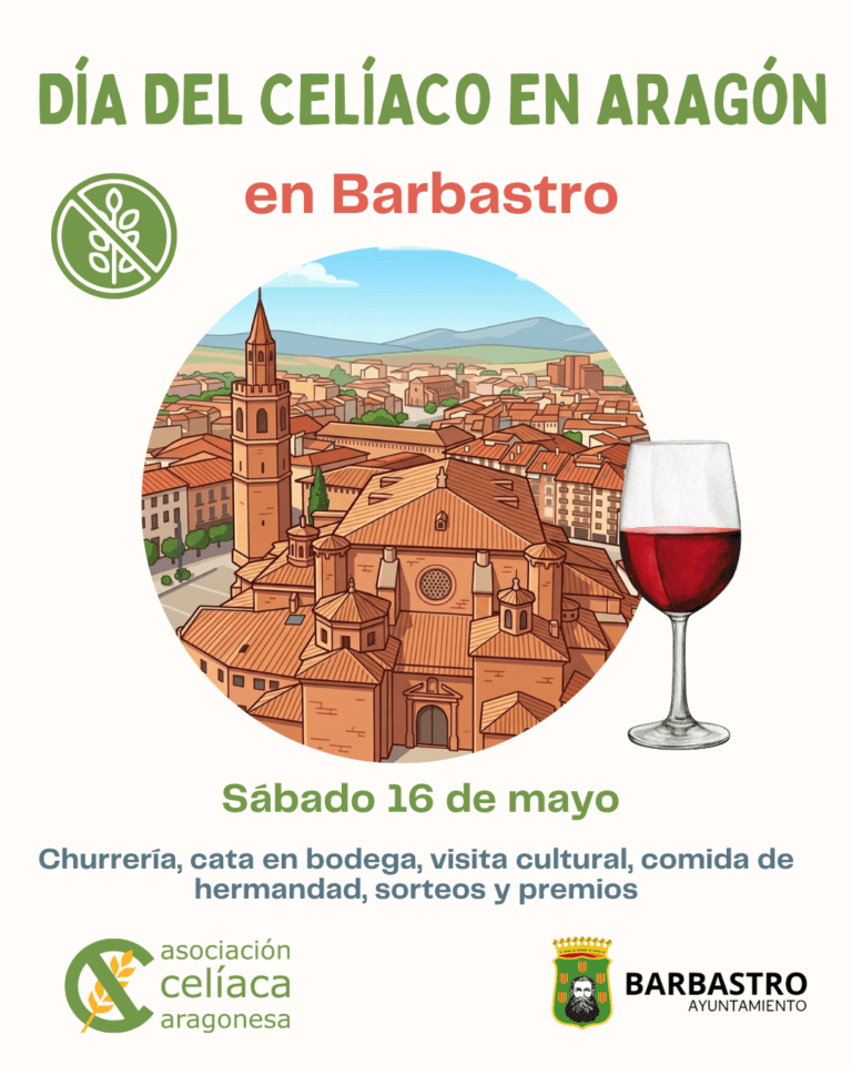 Barbastro celebrará el Día del Celíaco con gastronomía, cultura y sensibilización día celíaco Barbastro