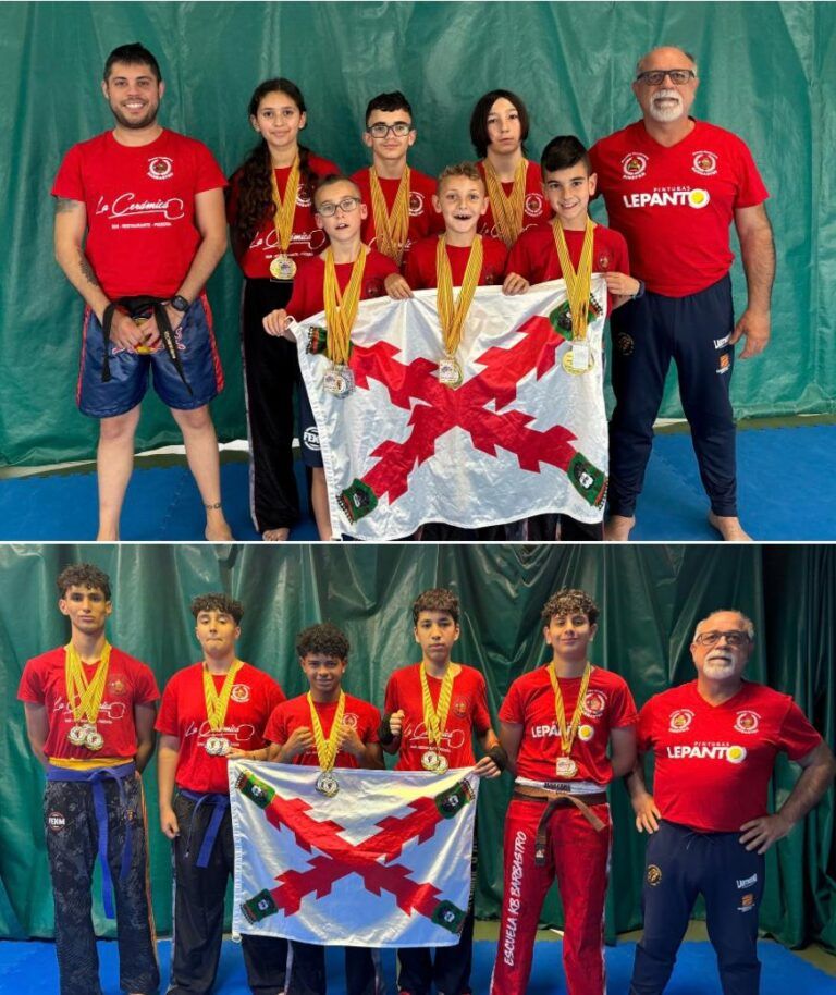La Escuela Kickboxing Barbastro suma 42 medallas en el Campeonato de Aragón Kickboxing Barbastro