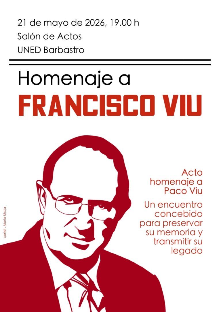 Barbastro rendirá un homenaje ciudadano al exalcalde Francisco Viu en el primer aniversario de su muerte homenaje Francisco Viu Barbastro