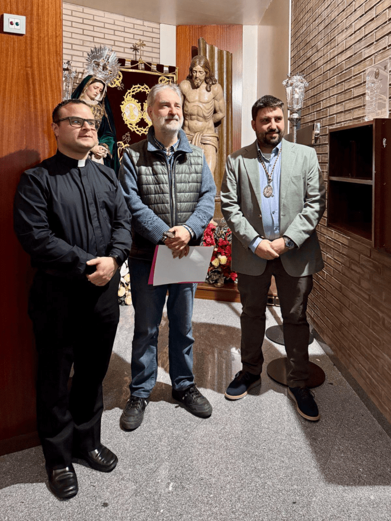 Sergio Espluga asume la presidencia de la Cofradía de Jesús Atado a la Columna en Barbastro Cofradía de Jesús Atado a la Columna de Barbastro