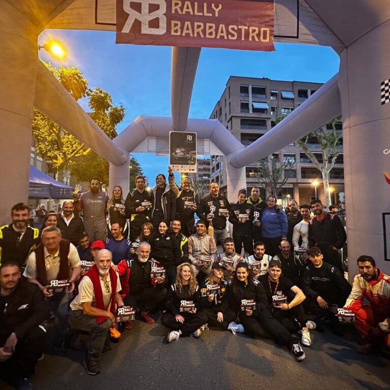 García y López dominan el VIII Rally de Barbastro