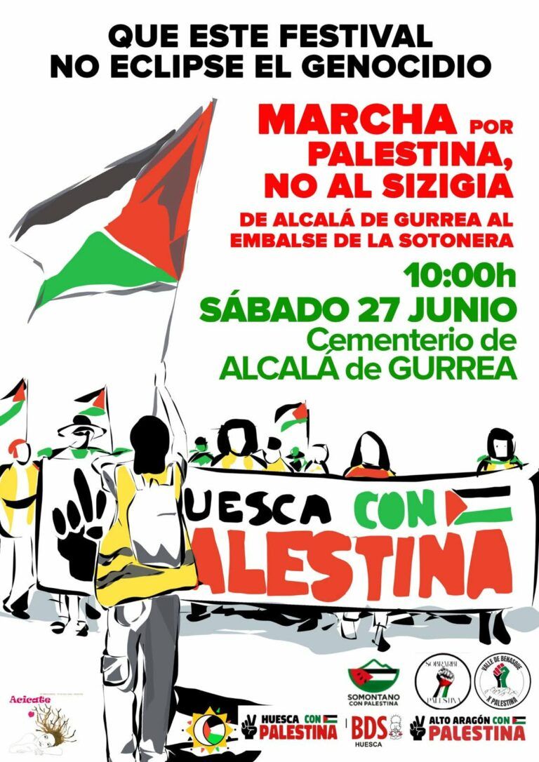 Cartel de la marcha.