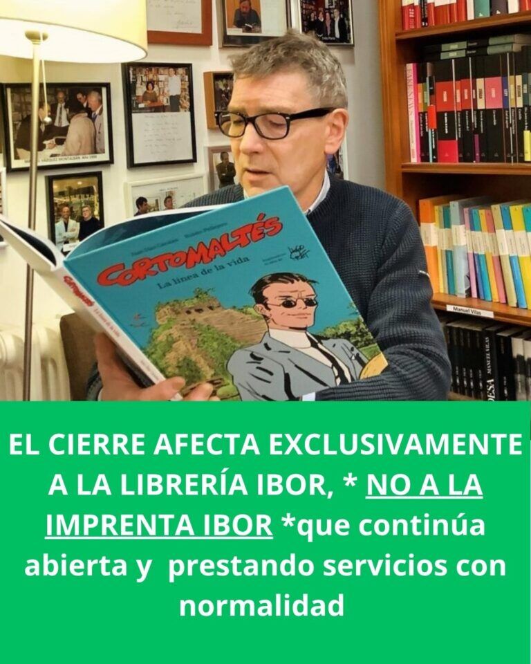 Barbastro llora a Beni Ibor y el cierre de una librería irrepetible