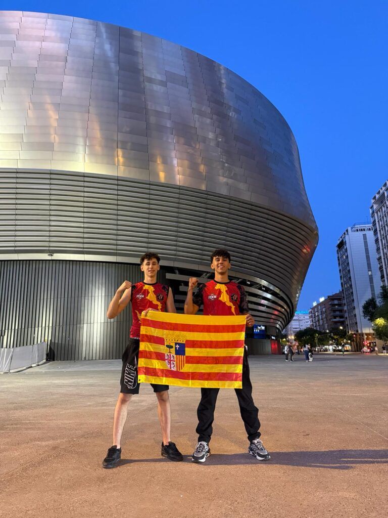 Amine y Lisa, concentrados en la preselección de la Federación Española Kickboxing_RondaSomontano