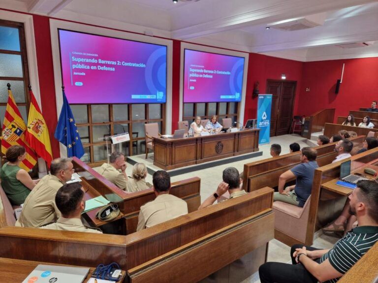 Aragón refuerza su estrategia para posicionar empresas en defensa y seguridad defensa aragon