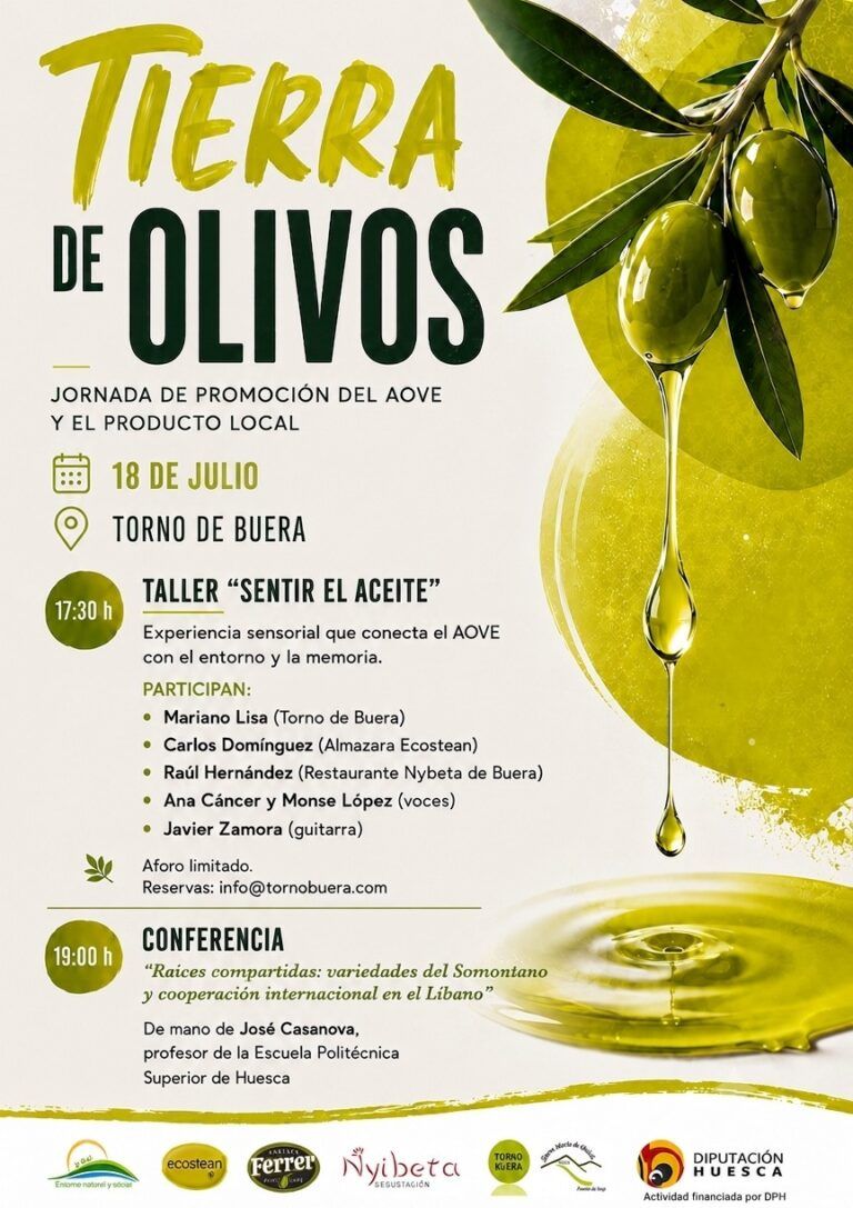Buera acerca al público la riqueza del olivar tradicional TierraOlivos