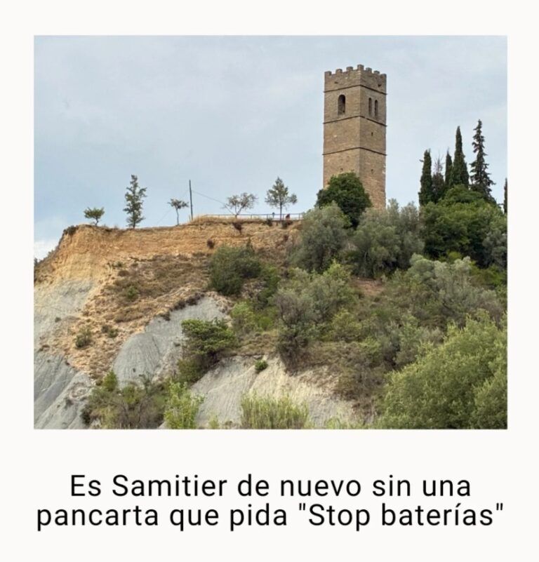 La unión de las gentes del territorio frena la planta de baterías proyectada en Samitier