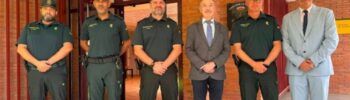 Reunión sobre el Puesto Principal de la Guardia Civil en Monzón con 50 agentes