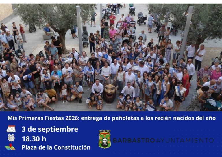 pañoleta de Fiestas de Barbastro