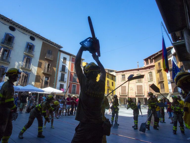bomberos forestales aragon