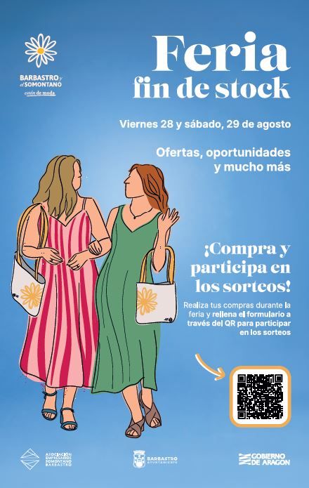 Feria Fin de Stocks en Barbastro los días 28 y 29 de agosto Feria de Stocs