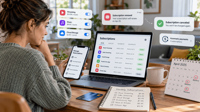 Cómo gestionar mejor tus suscripciones digitales