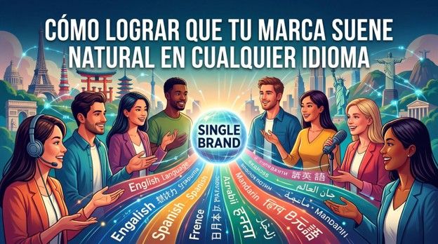 Cómo lograr que tu marca suene natural en cualquier idioma Cómo lograr que tu marca suene natural en cualquier idioma