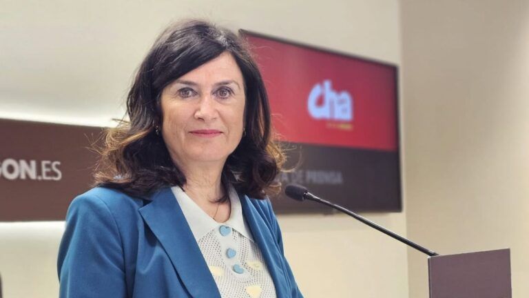 CHA llevará a las Cortes el conflicto de la Inspección Educativa en el Alto Aragón Representante de CHA durante una intervención pública sobre educación en Aragón