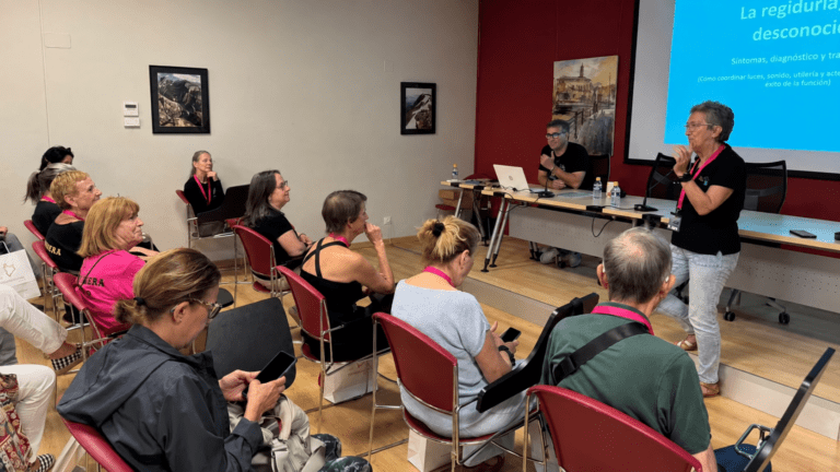 Taller de regiduría del VI Congreso de FATEA en Barbastro