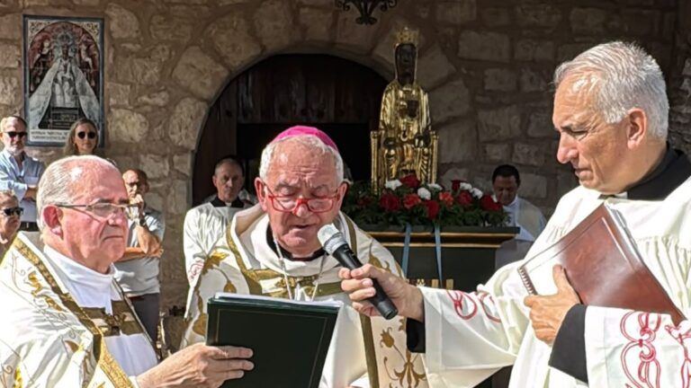 Homilía del obispo de Barbastro-Monzón en la eucaristía en la Romería de las Vírgenes de la Ribagorza y el Sobrarbe en Torreciudad Romería de las Vírgenes